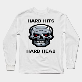 Hard Head tee shirt design Long Sleeve T-Shirt